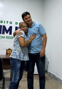 Prefeito de Luziânia, Diego Sorgatto dedica tempo para atender população e espalhar sorrisos na comunidade