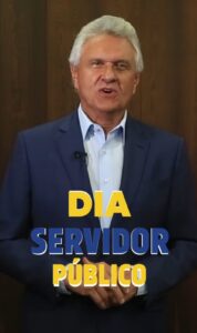 Governador Ronaldo Caiado celebra Dia do Servidor com pagamento antecipado de salários