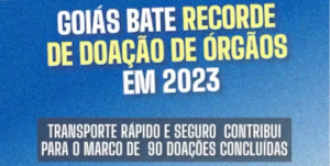 Governador Ronaldo Caiado celebra doações de órgãos pela Central de Transplantes