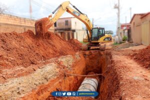 Pábio Mossoró celebra avanço nas obras do Consórcio Anhanguera: Drenagem de águas pluviais na Rua Guajajara em destaque