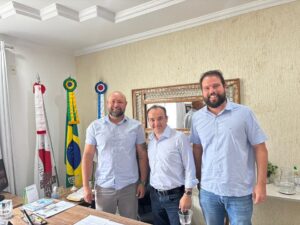 Prefeito Pábio Mossoró visita Ribeirão das Neves para troca de experiências administrativas com prefeito do município