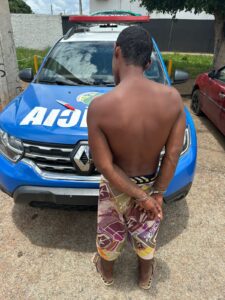 19° BPM prende criminoso em flagrante por tentativa de estupro e agressão em Novo Gama