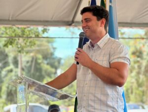 Diego Sorgatto celebra marco histórico com início da pavimentação na rodovia municipal dos Americanos