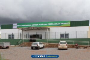 Prefeito Pábio Mossoró celebra inauguração da nova sede da Escola Municipal Mônica de Fátima Pessoa