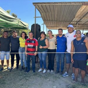 Prefeito Pábio Mossoró, deputada Dra. Zeli Fritsche e pré-candidato Dr. Marcus Vinicius prestigiam a 21ª final do Campeonato do Jardim dos Ipês