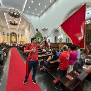 Diego Sorgatto participa de Novena e Celebração de Pentecostes em homenagem ao Divino Espírito Santo