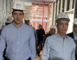 Vice-Governador Daniel Vilela destaca avanço nas obras do Hospital Cora