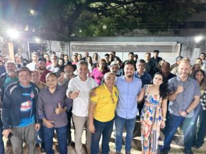 Evento com lideranças impulsiona pré-campanha de Afrânio Pimentel e Dr. Marcus Vinicius