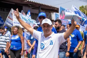 Carlinhos do Mangão lidera caminhada no Lago Azul e destaca melhorias em Novo Gama