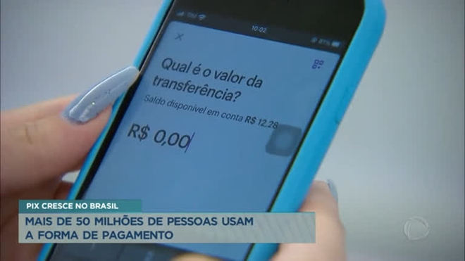 Mais de 50 milhões de pessoas usam PIX como forma de pagamento