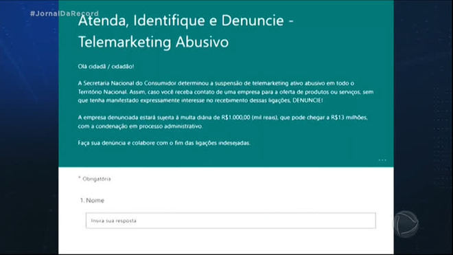 Ministério da Justiça lança serviço para receber denúncias contra telemarketing abusivo