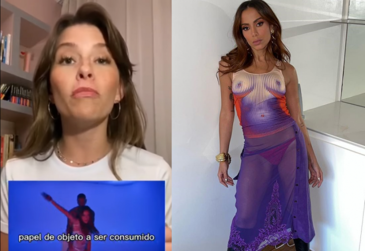 Deputada Júlia Lucy diz que Anitta reforça ‘velho papel de mulher gostosa’ e que sente vergonha da cantora