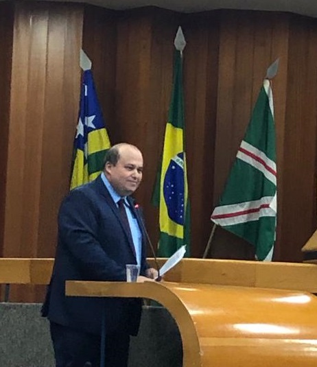 Valparaisense é homenageado na Câmara Municipal de Goiânia