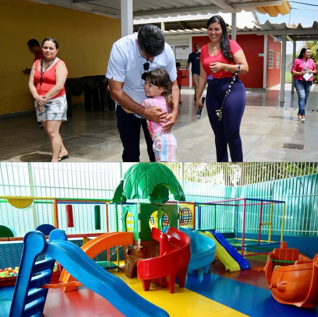 Deputado Roosevelt inaugura parquinho na Escola Classe 48 para proporcionar qualidade e diversão às crianças de Ceilândia