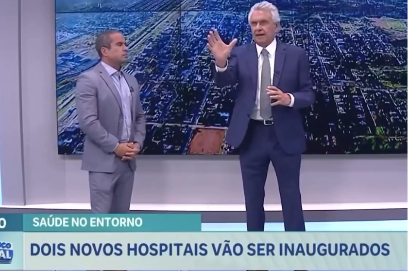 Ronaldo Caiado anuncia revitalização do Hospital de Águas Lindas para atender a comunidade do Entorno