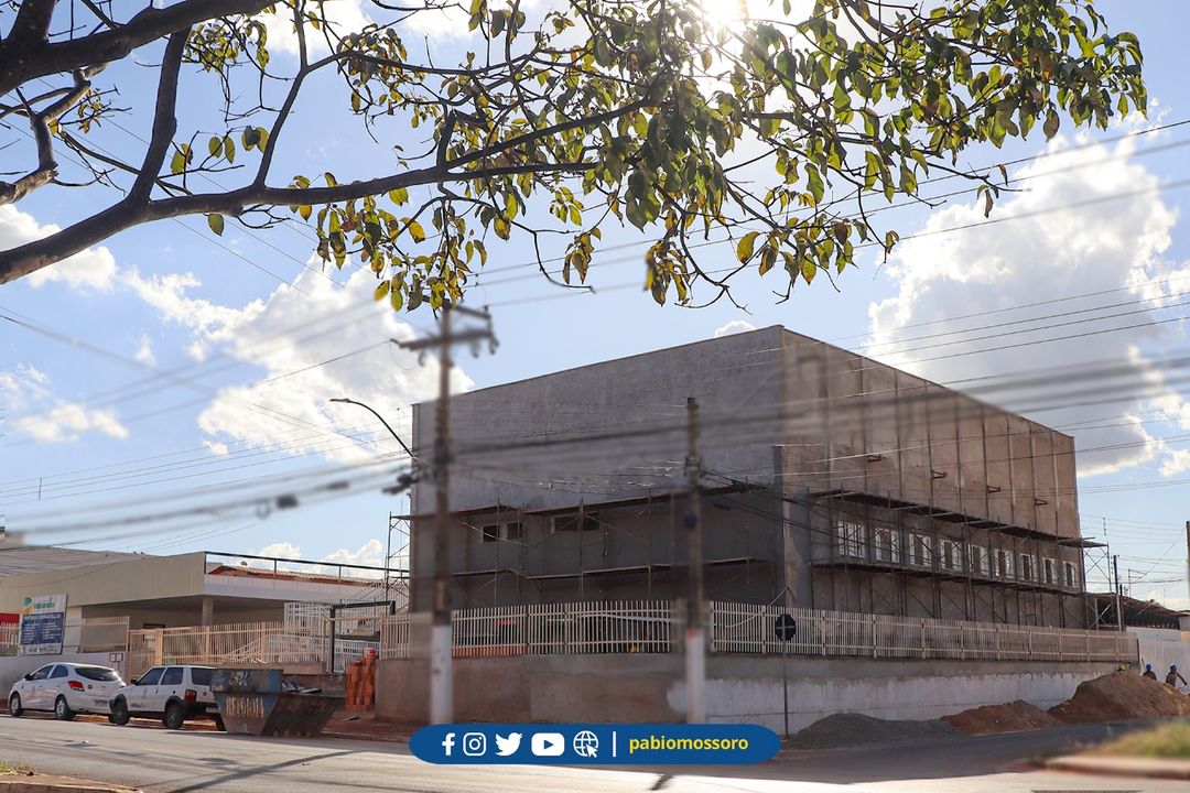 Prefeitura de Valparaíso de Goiás avança nas obras do Centro Integrado de Educação Inclusiva para crianças com necessidades especiais