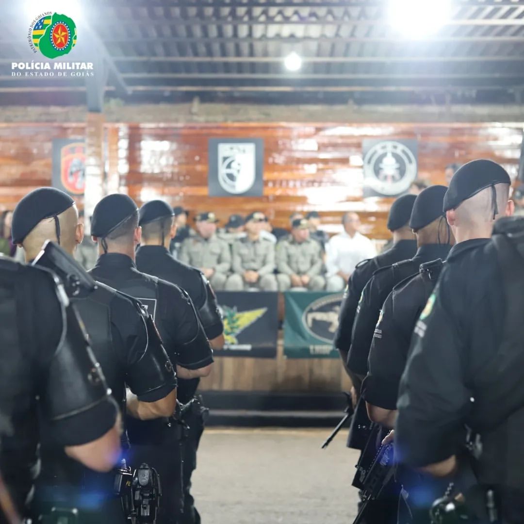 Polícia Militar de Goiás celebra formatura do curso de atirador designado do BOPE