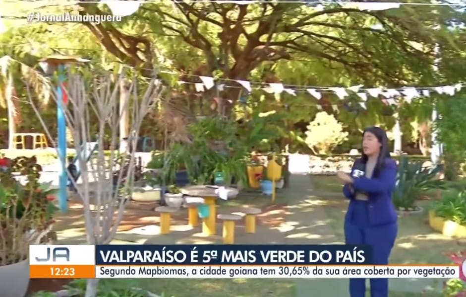 Valparaíso de Goiás se consolida como a 5ª cidade mais verde do país, segundo MapBiomas