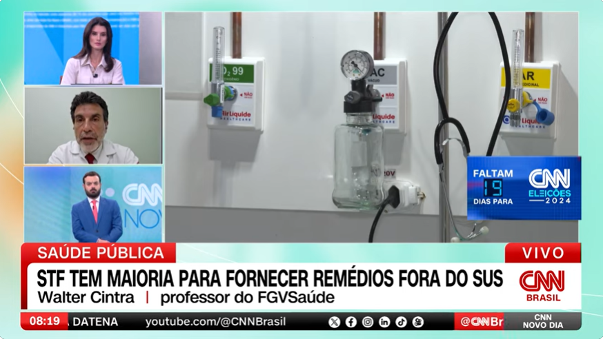 Professor destaca a eficiência do SUS: “Faz milagres com os recursos que recebe”