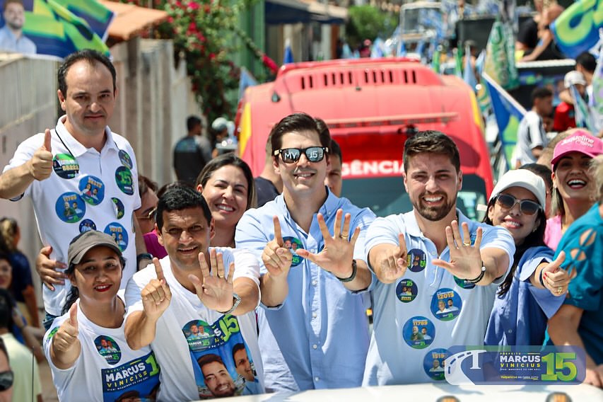 Dr. Marcus Vinicius celebra crescimento de apoio popular durante campanha em Valparaíso