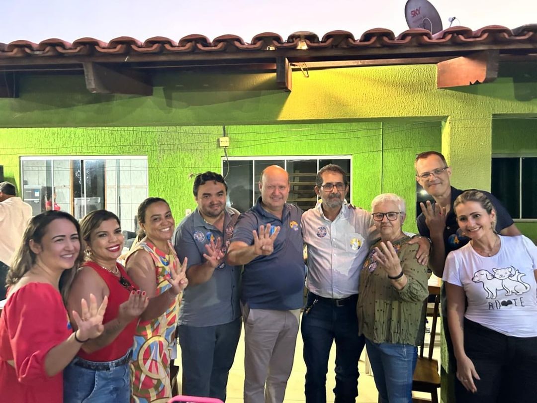 Célio Silveira participa de evento em apoio à reeleição de Branca e Adriano em Jussara