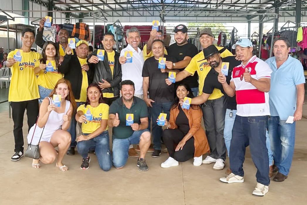 Gratidão: Vereador eleito Afrânio Pimentel percorre bairros e a Feira do Céu Azul para agradecer sua votação